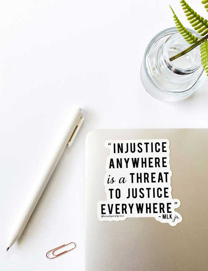 Injustice Sticker