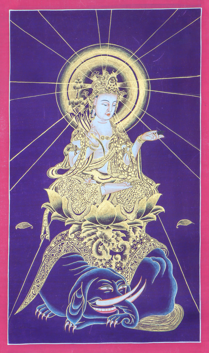 Japanese Buddha Thangka for wall decor.