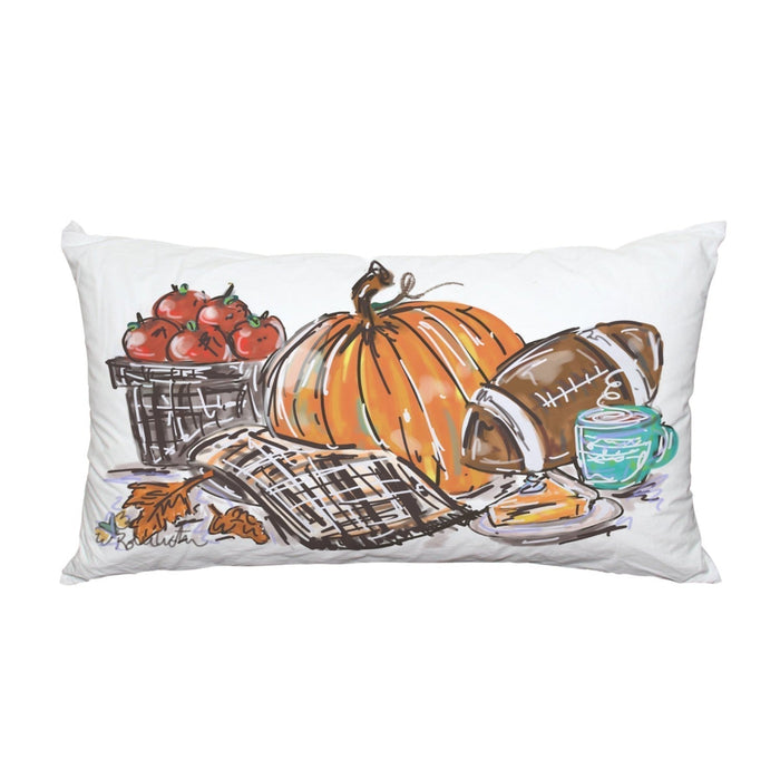 Jennieâ Pumpkin Picnic Pillow 14 X 20
