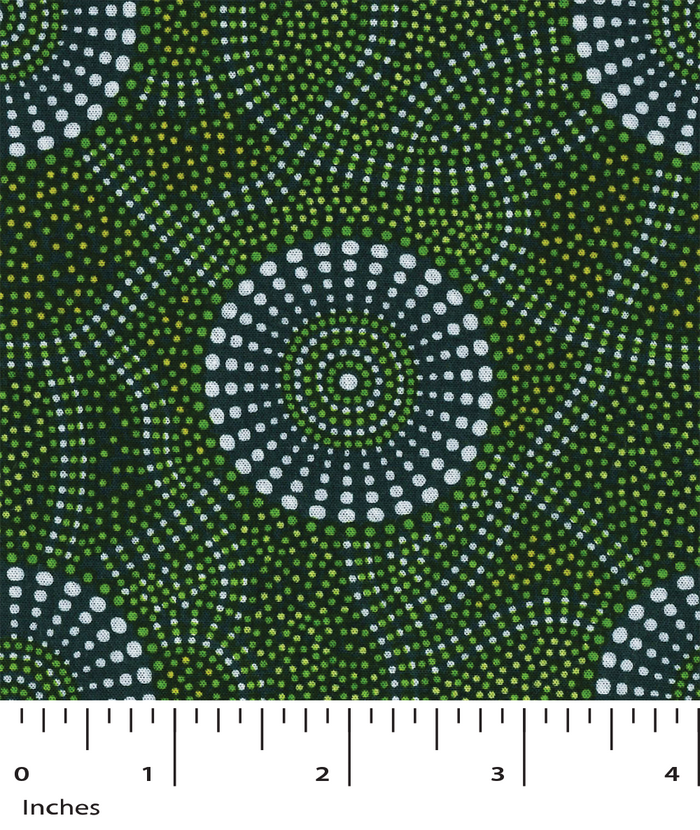 Kangaroo Path 2 Green Rayon