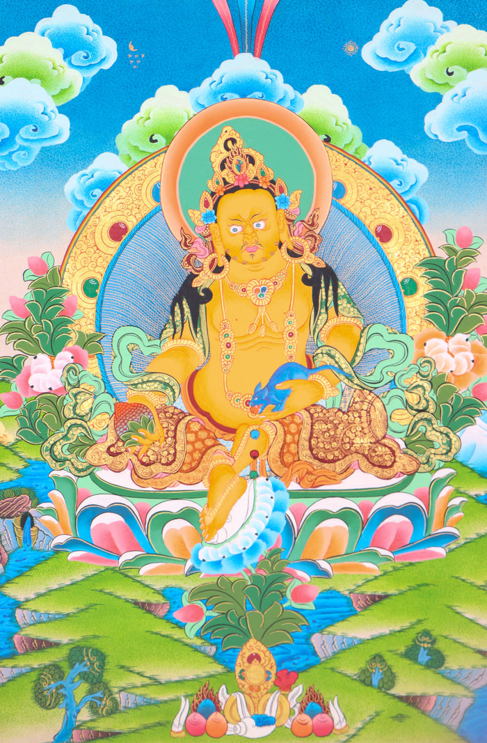 Kuber Thangka Painting brings wealth, prosperity, and success.