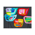 La Familia Hardboard Placemat Set