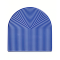 Lacquer Stripe Coaster, Set of 4