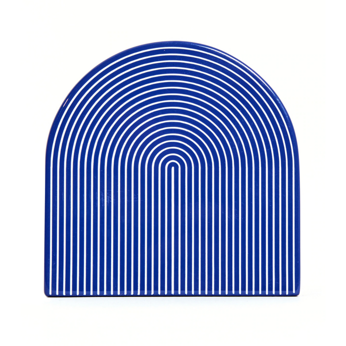 Lacquer Stripe Coaster, Set of 4