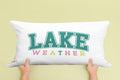 LAKE WEATHER LUMBAR PILLOW