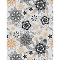 Large Floral Light Grey- Cottage Reverie