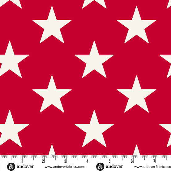 Large Red Stars- Americana 108"