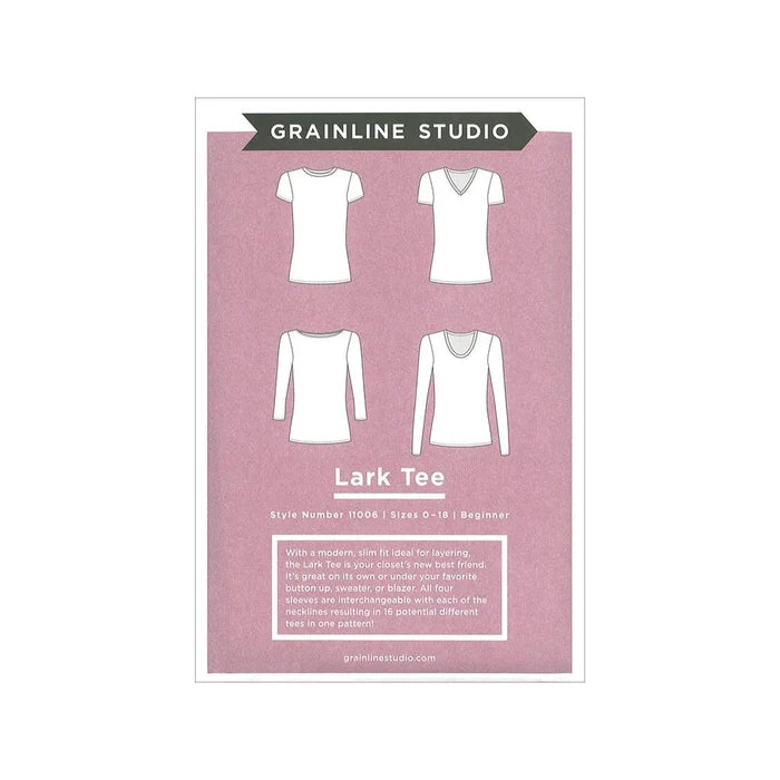 Lark Tee Pattern by Grainline Studio