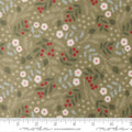Light Green Pine Winter Botanical Florals-  Christmas Eve Cuddle