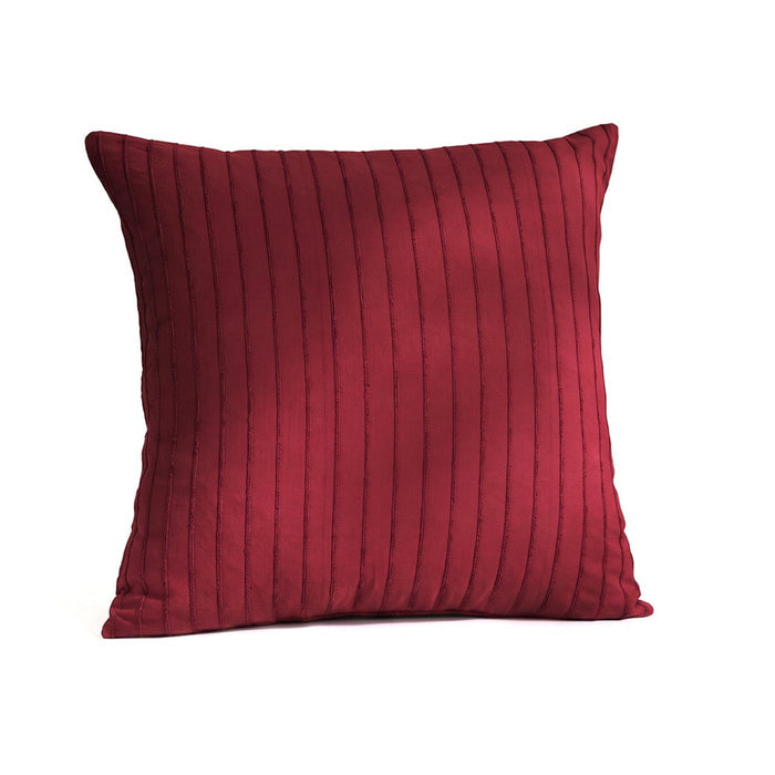 Ludbrook 45x45cm Cushion Cover - Burgundy Red - Laura James