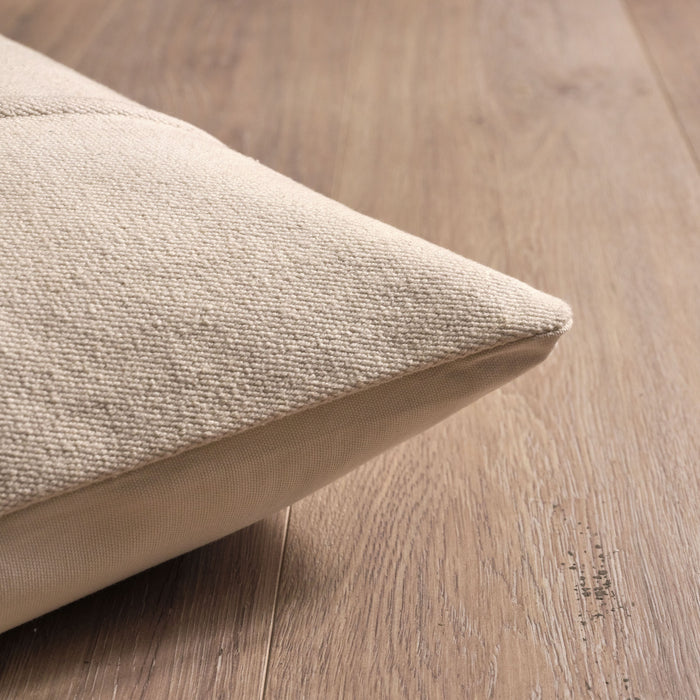 Ludbrook 57x57cm Cushion Cover - Natural - Laura James
