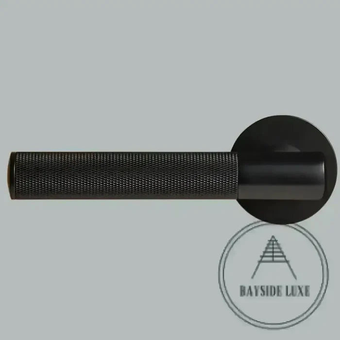 Door Handle Luxe Doorware - Elizabeth Bay Privacy Set - Black