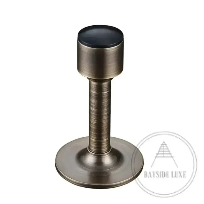 Door Stop 82mm / Antique Brass / Solid Brass Luxe Doorware - Paddington Brass Door Stop - Antique Brass