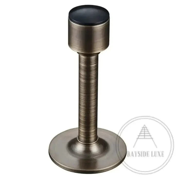 Door Stop 102mm / Antique Brass / Solid Brass Luxe Doorware - Paddington Brass Door Stop - Antique Brass