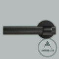Door Handle Luxe Doorware - Port Melbourne Door Lever Passage Set - Black