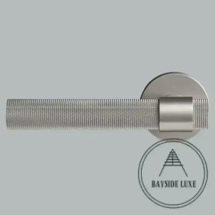 Door Handle Luxe Doorware - Port Melbourne Privacy Set - Nickel