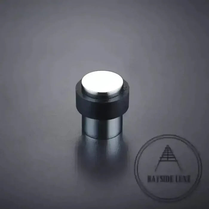 40 x 30mm / Mirror Chrome Luxe Doorware - Surry Hills Door Stop - Chrome - Concrete Fixing