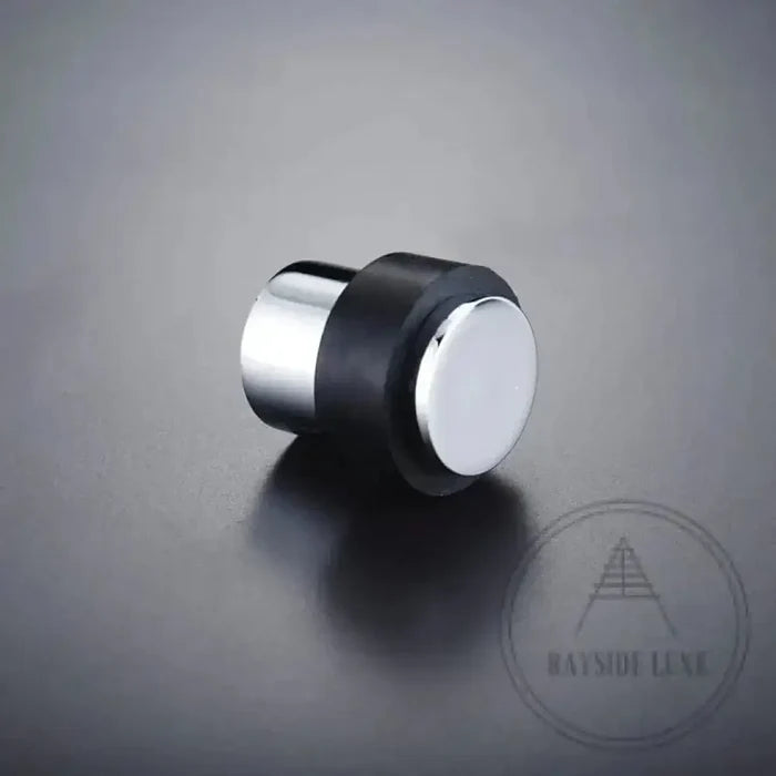40 x 30mm / Mirror Chrome Luxe Doorware - Surry Hills Door Stop - Chrome - Timber Fixing