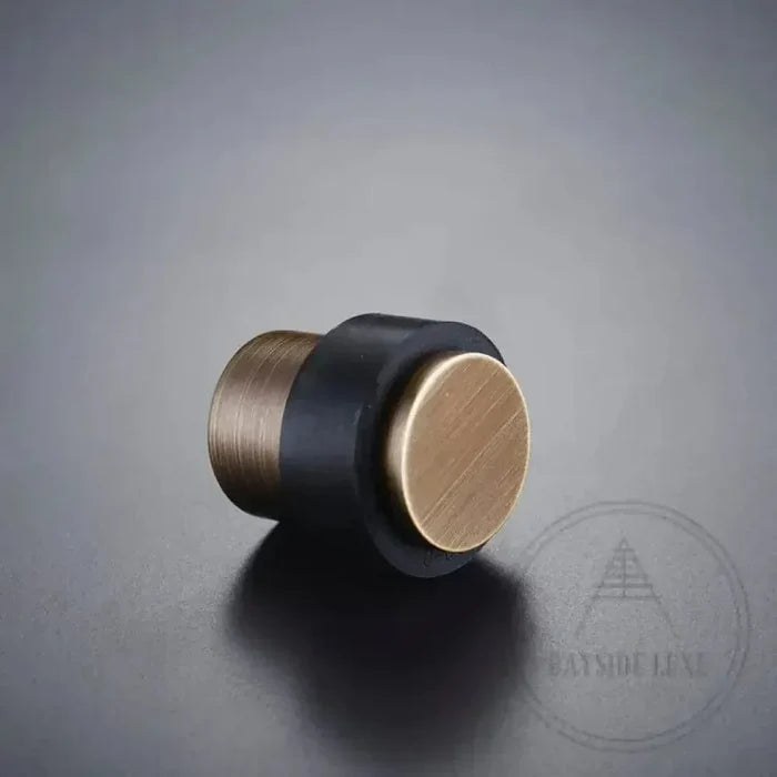 40 x 30mm / Antique Brass Luxe Doorware - Surry Hills Door Stop -Antique Brass - Concrete Fixing