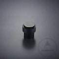 40 x 30mm / Distress Black with Gold Luxe Doorware - Surry Hills Door Stop -Distressed Black with Gold Edge - Concrete Fixing