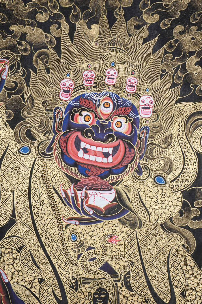 Mahakala Thangka Painting