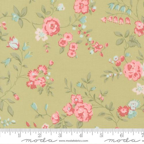 Main Florals Light Green- Abide