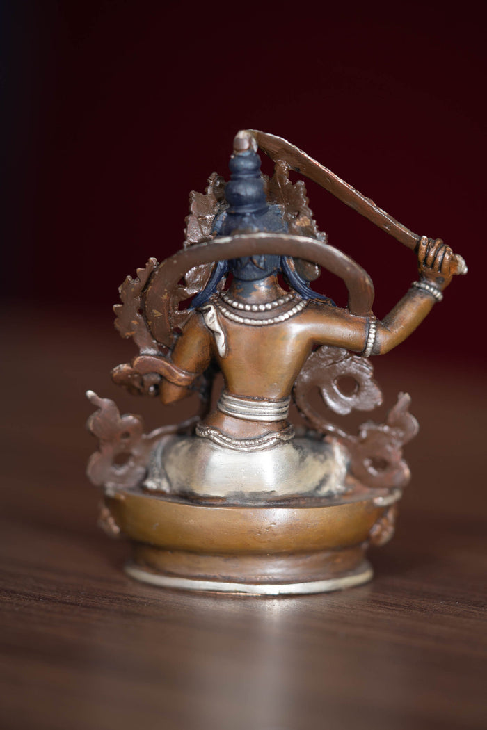 Manjushri Statue - Lucky Thanka
