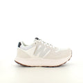 Mathilde Runner Leather sneaker i Blanc de Blanc från WODEN