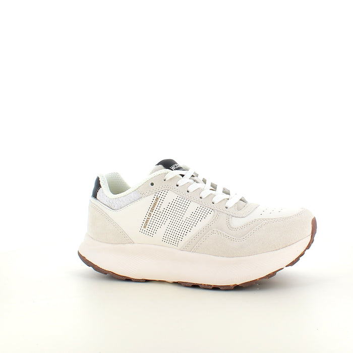 Mathilde Runner Leather – Blanc de Blanc från WODEN