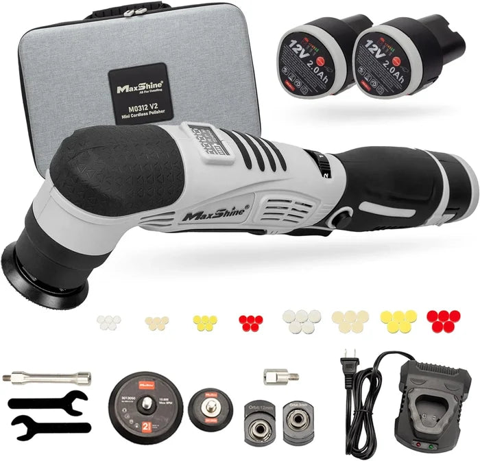 Maxshine M0312 V2 - Cordless Hybrid Rotary & DA