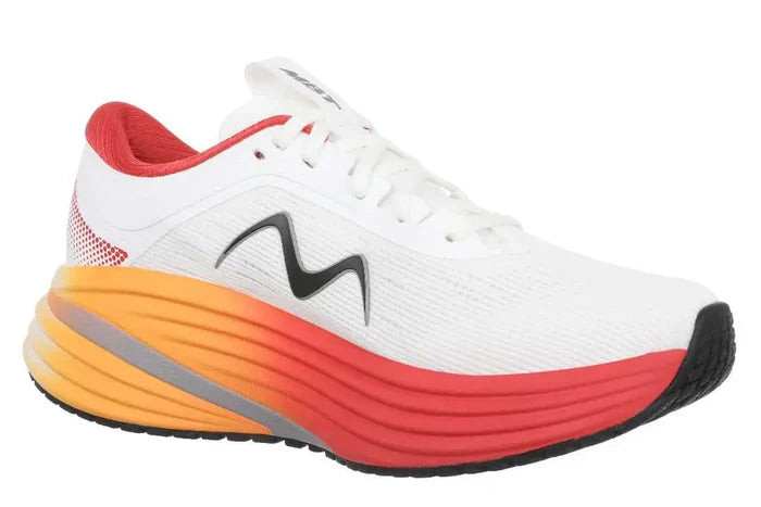 MBT M-3000 II White/Red – Bred löparsko med extra stötdämpning