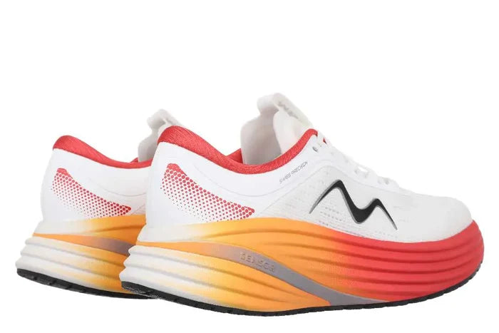 MBT M-3000 II White/Red – Bred löparsko med extra stötdämpning