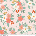 Meadow Moments Floral Pink Flannel