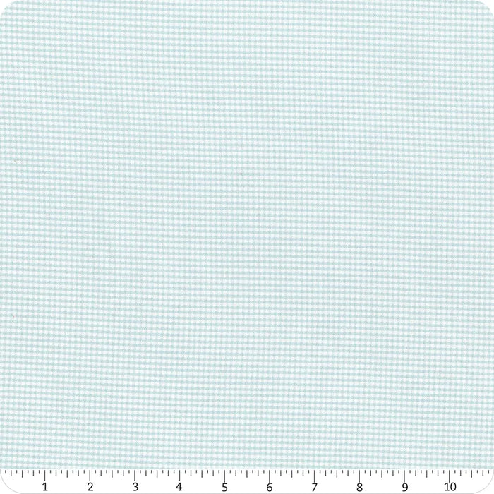 Micro Gingham Blue Flannel