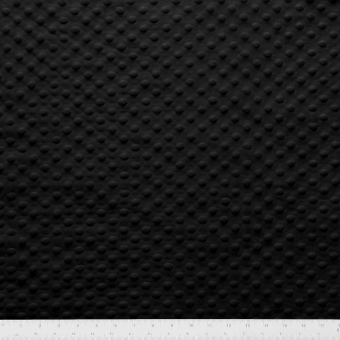 Minky Dot- 58/60"- Black