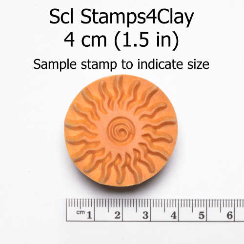 MKM Large Round Stamp Snowflake SCL-010