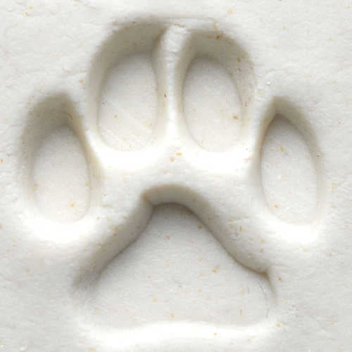 MKM Medium Round Stamp Dog Print SCM-001