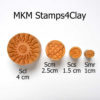 MKM Medium Round Tropical Fish SCM-019