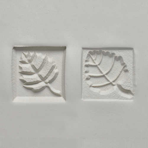 MKM Medium Square Stamp Leaf Ssm-104