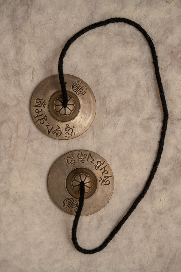 Moon Tingsha Bell for sound healing.