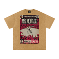 Mr. Morale & the Big Steppers - Snow Washed Oversized Cotton T-Shirt