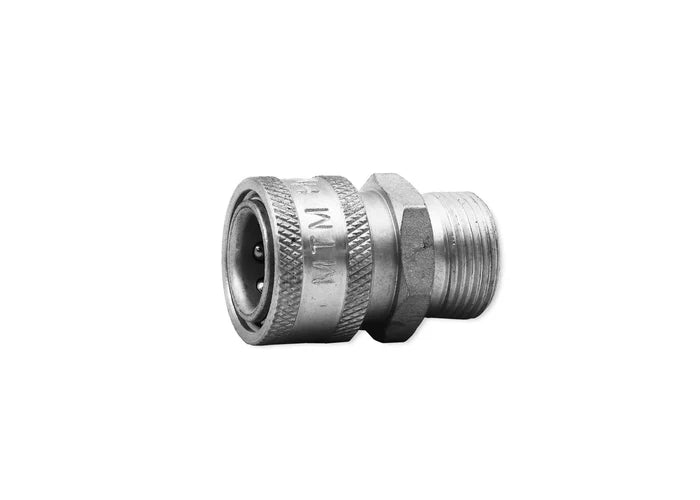 MTM HYDRO M22 14MM X 3/8TH Stainless QC Coupler  24.5021