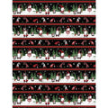 Multi Border Stripe- Snowy Gnomies