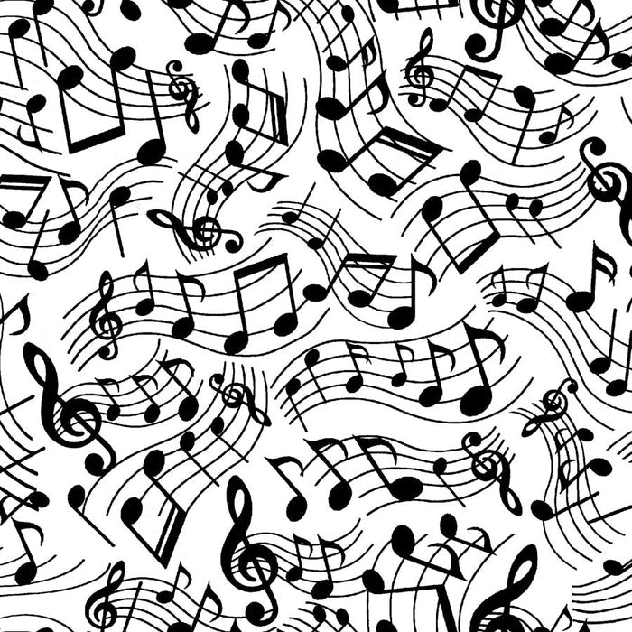 Music Note Flannel