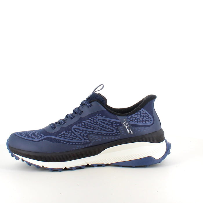 Navy Skechers vattentät sko med Slip-in, Memory Foam och bra stötdämpning