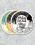 No Time Sticker