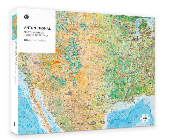 North America: Tundra to Tropics 1000-Piece Jigsaw Puzzle