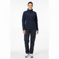 Nybo Navy Dame Shirts & Outdoort Micro Fleece Cardigan, Antipilling, Elastik