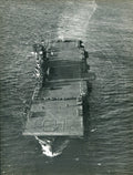 Official Navy Photo of WWII era USS Wasp (CV-18) Aircraft Carrier - Annapolis Maritime Antiques