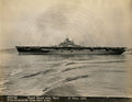 Official Navy Photo of WWII era USS Wasp (CV-18) Aircraft Carrier - Annapolis Maritime Antiques